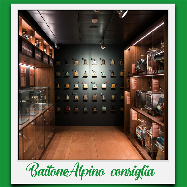 BaitoneAlpino Consiglia: Museo del Caffè Omkafè